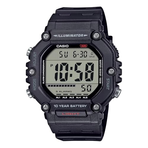 Casio Homme Analogique-Numérique Montre Avec Bracelet En Résine Ae-1600H-1Avdf