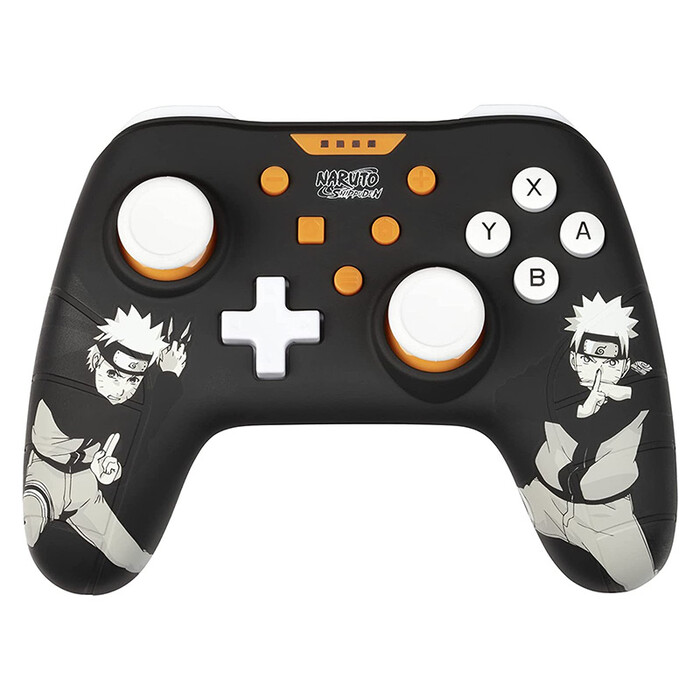KONIX Naruto Shippuden Kabelgebundener Controller für Nintendo Switch schwarz