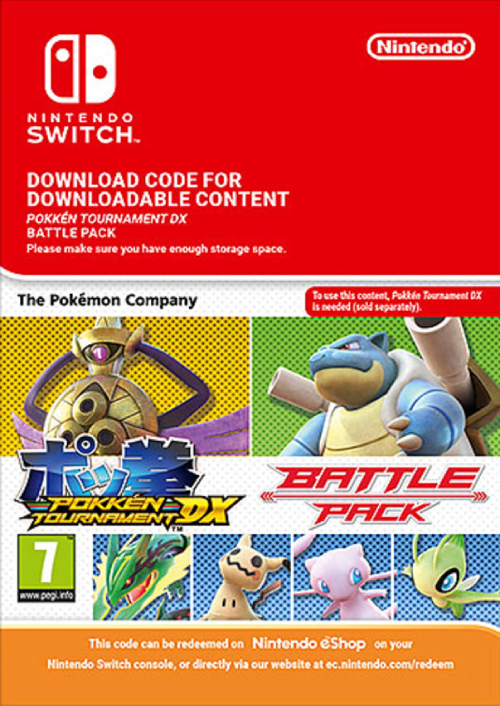 Pokken Tournament Dx Battle Pack Switch (Eu & Uk)