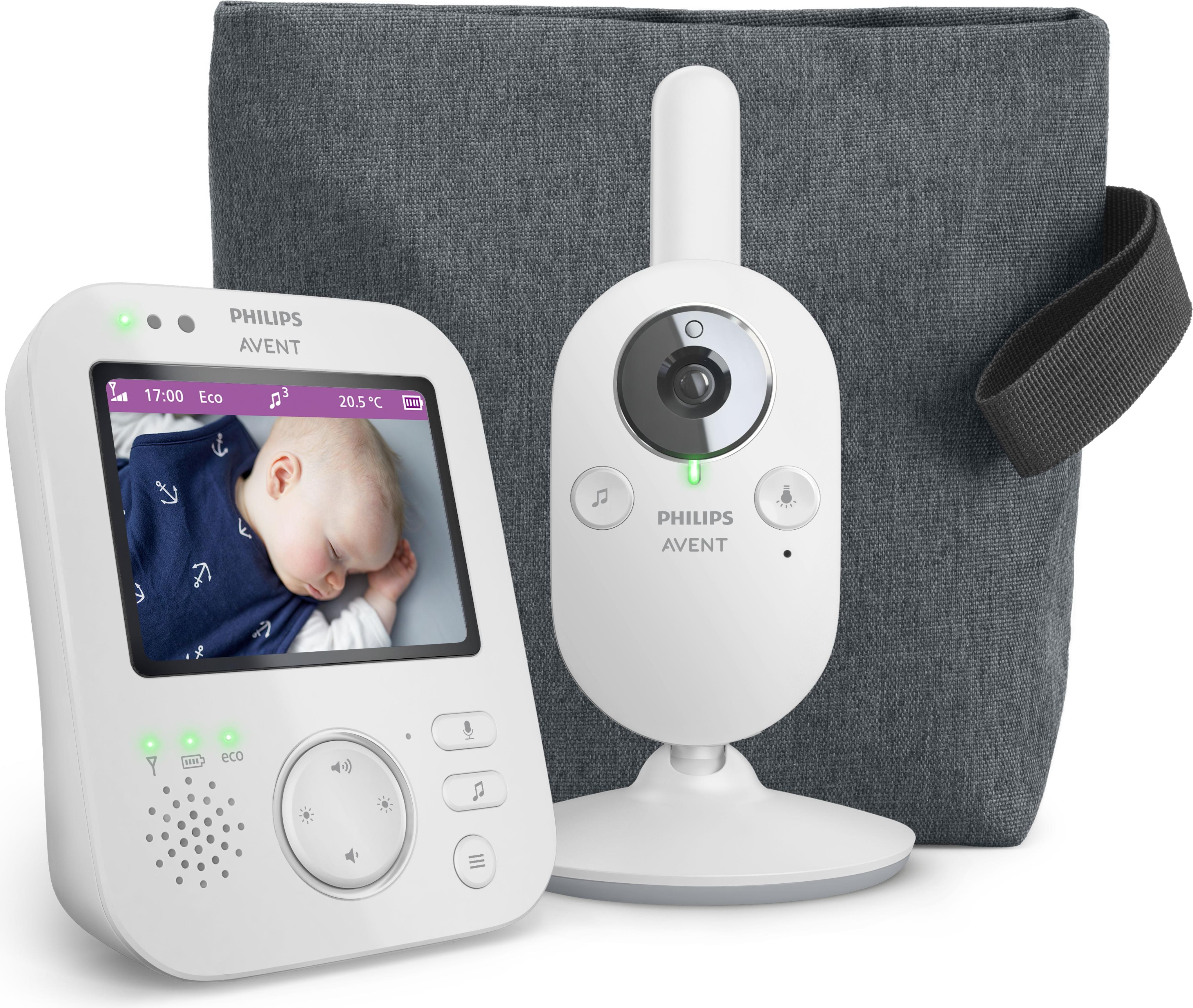 Philips Avent, Babyphone, Video & Audio Premium (Babyphone mit Kamera, Babyphone Zubehör, 300 m)