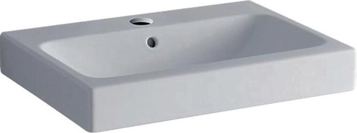Geberit, Spülbecken, Aufsatzwaschtisch iCon 60 cm wei 124560000 (48.50 cm, 60 cm)