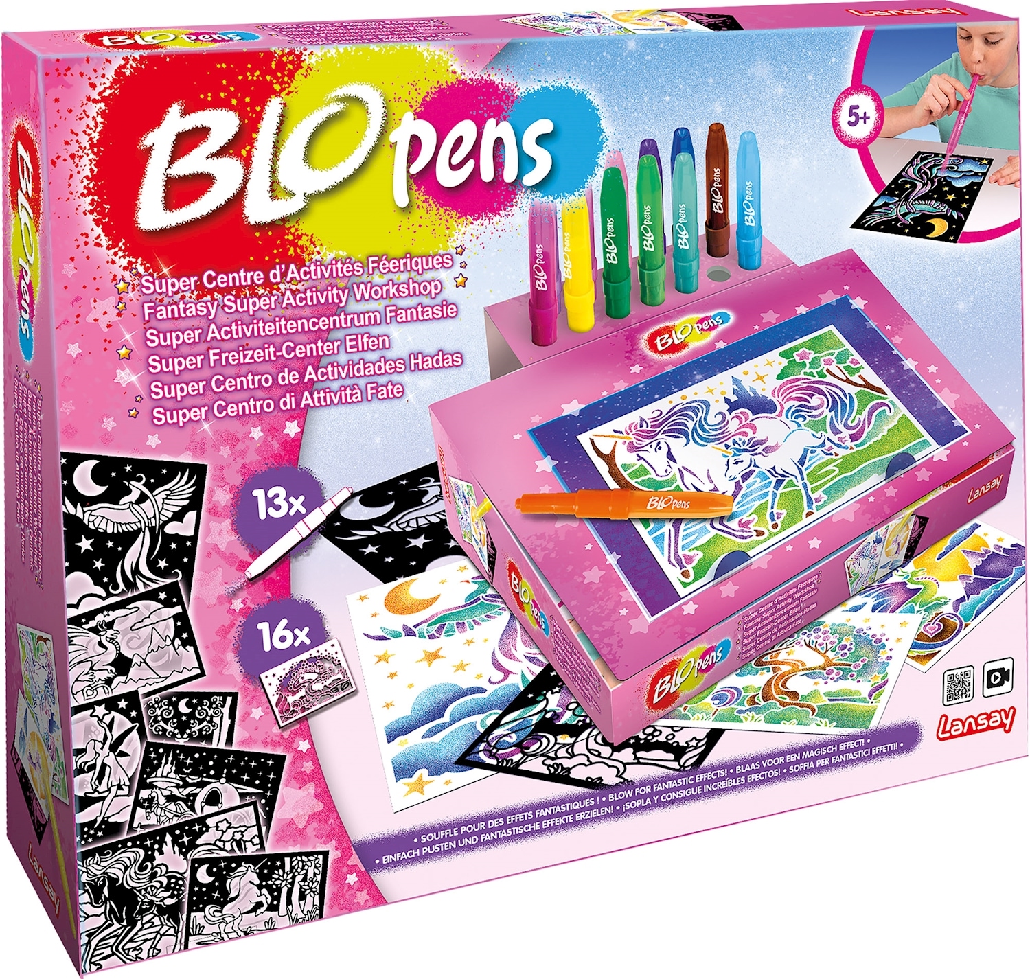 Blopens Sprühstifte Set Fantasie