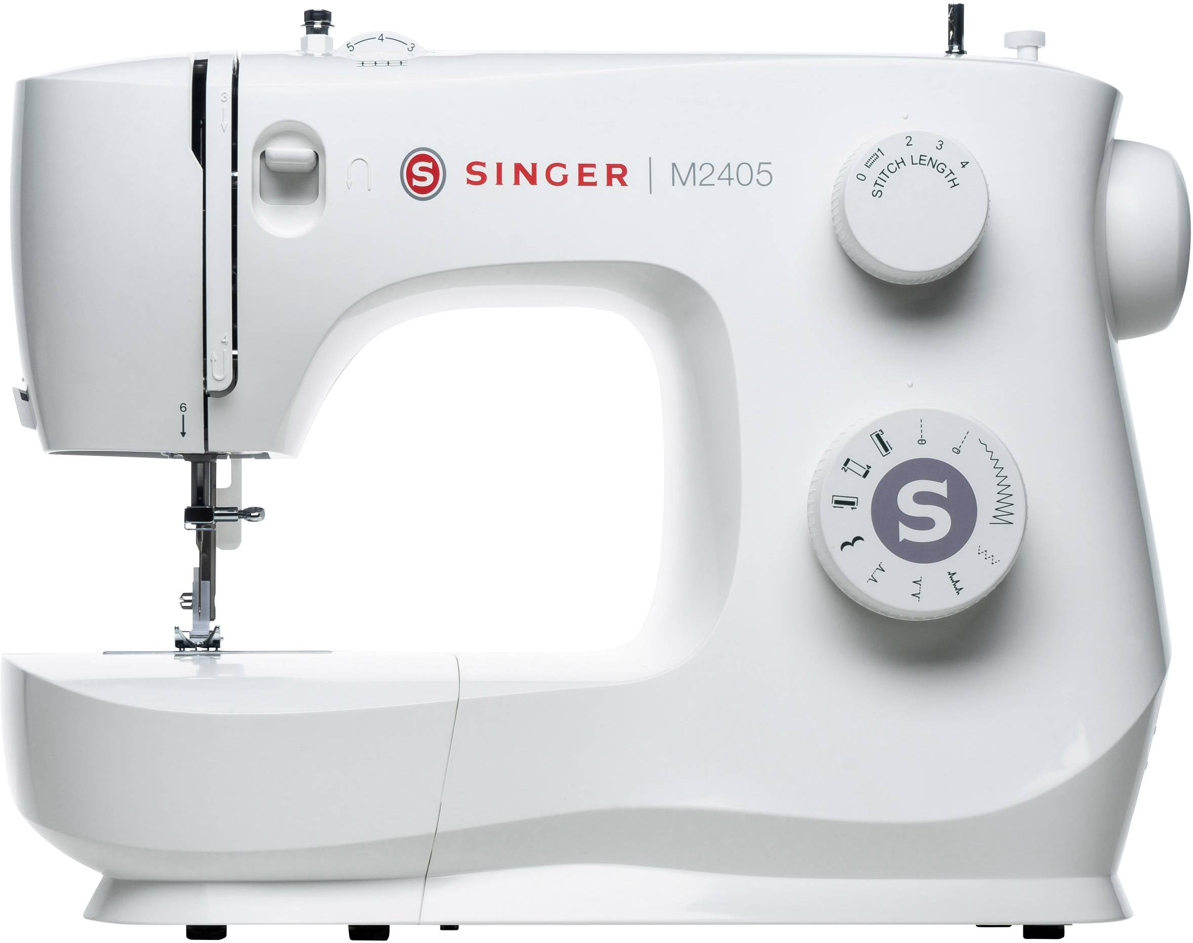 Singer M2405, Nähmaschine, Weiss