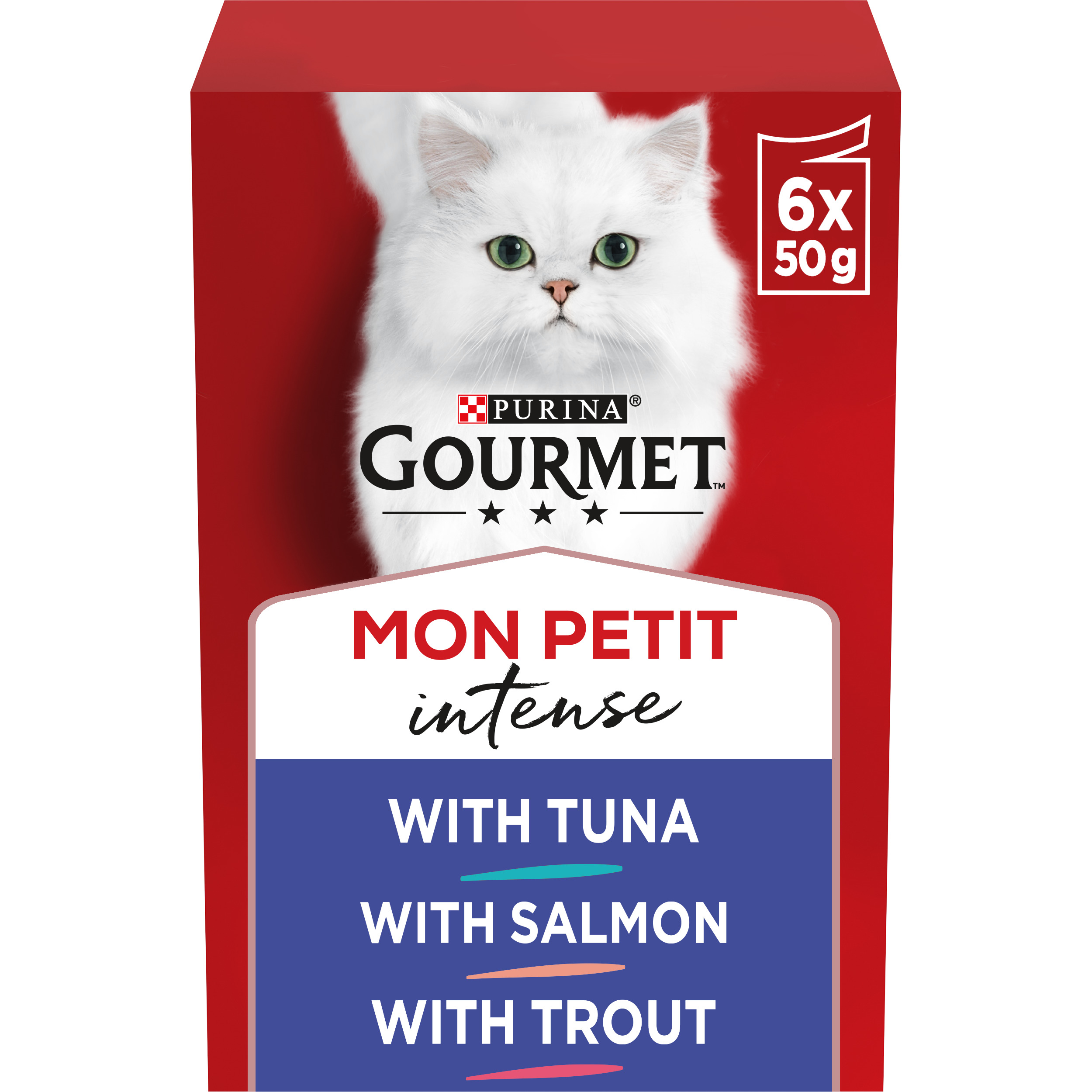 Gourmet Mon Petit Multibuy 12 X 50G - Fish