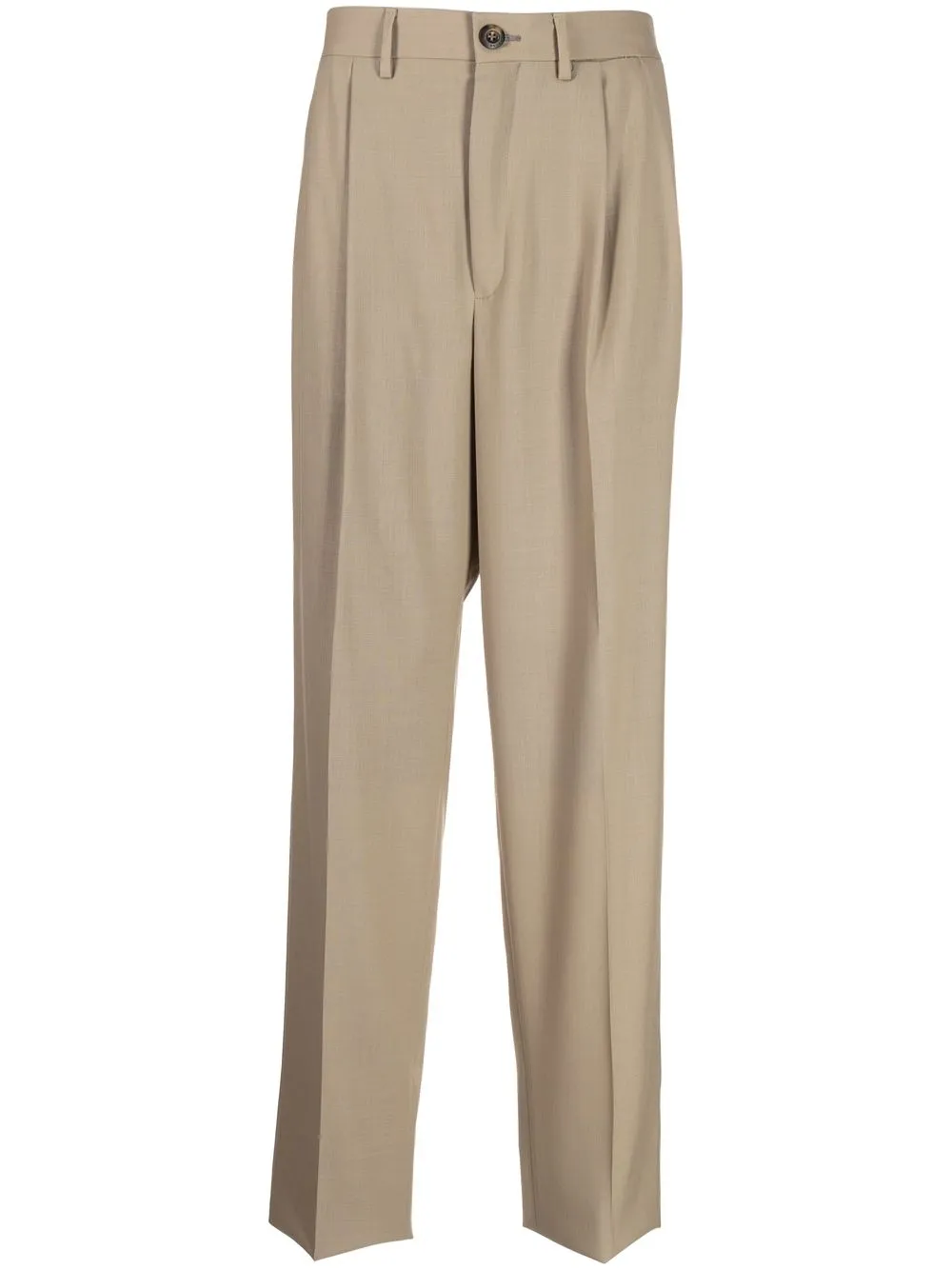 Caruso Pantaloni sartoriali con pieghe - Marrone