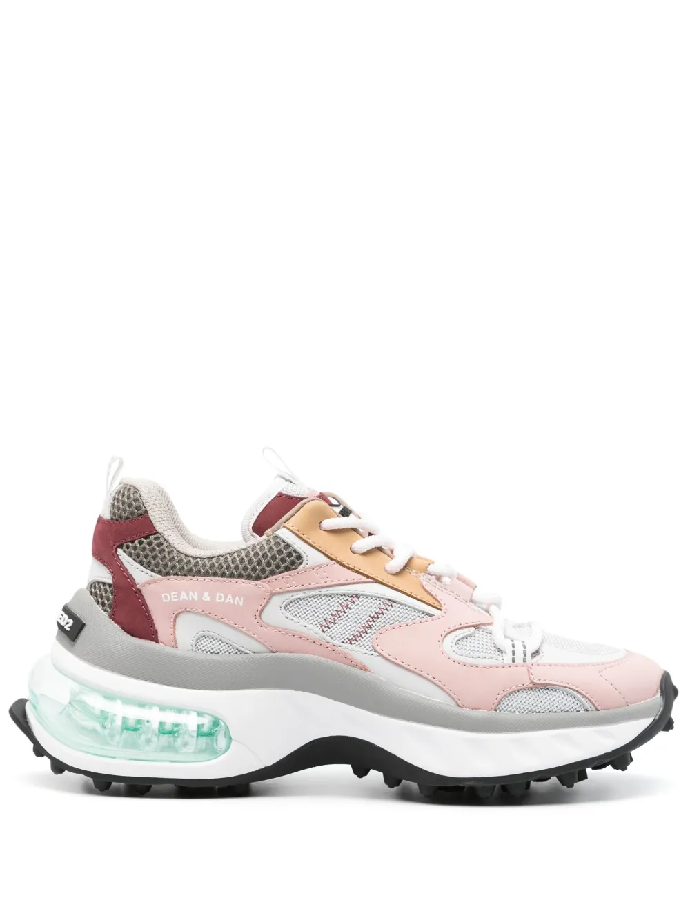 Dsquared2 Sneakers Bubble con inserti - Rosa