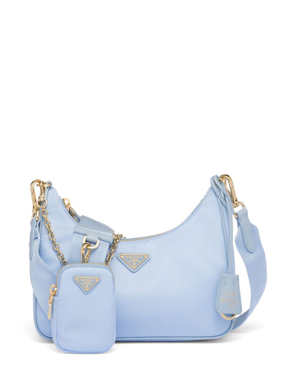 Prada Re-Edition 2005 Schultertasche - Blau