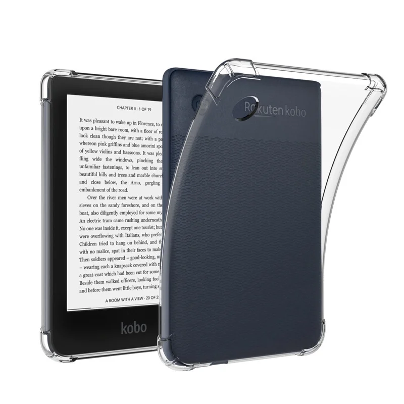 Custodia Per Tablet Per Custodia Kobo Clara 2E 2022 Custodia Morbida In Silicone Trasparente Tpu Da 6 "Per Custodia Protettiva Per Airbag Kobo Libra 2