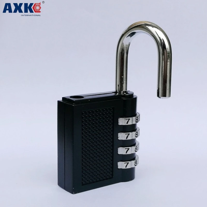 Axk 4 Dial Digit Password Lock Combinazione Valigia Bagaglio Codice In Metallo Password Lock Lucchetto Lucchetto Con Codice In Lega Di Zinco Lucchetto
