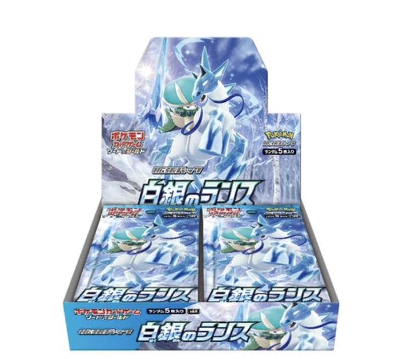 Pokémon Tcg Sword & Shield Expansion Pack S6H Silver Lance Booster Box (Japanese)