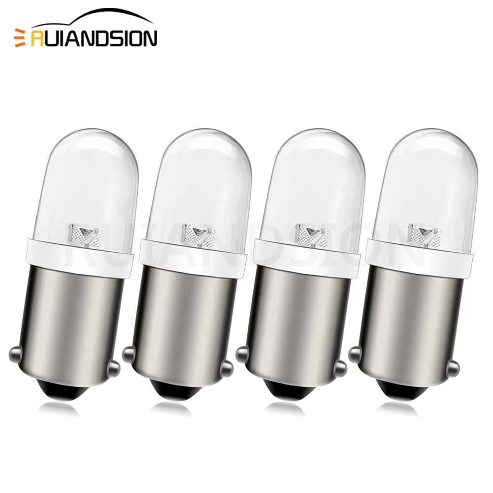 4 Pz Ba9S T4W H6W Bax9S Bay9S H21W F5 Led Lampadina Bianca Fredda Per Porta Auto Cupola Luce Moto Bici Lampada Di Liquidazione Dc 6V 12V 24V