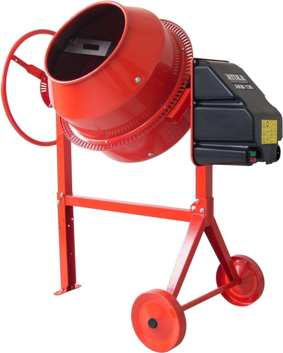 Atika Akm 130 Betonmischer Mörtelmischer Zementmischer | 230V | 700W