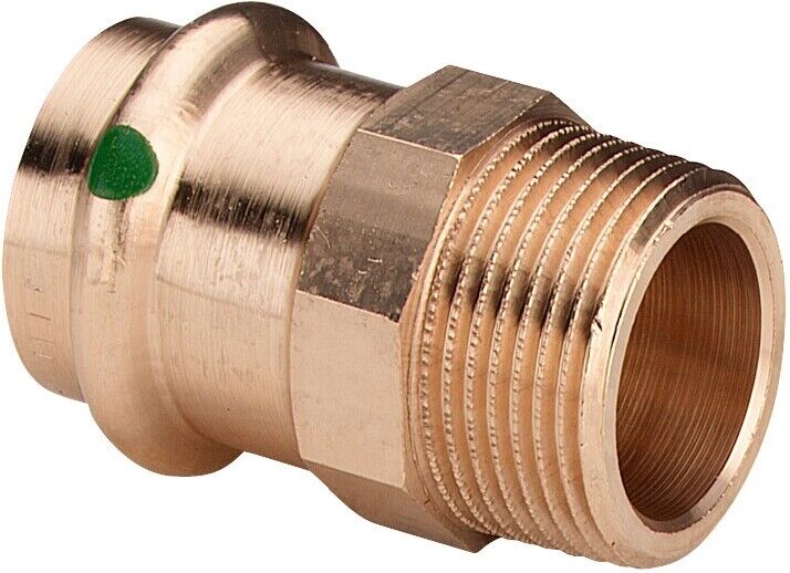 Viega Sanpress Übergangsstück 287771 22 Mm X R 1, Rotguss Oder Siliziumbronze...