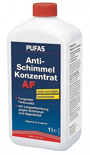 (19,95€/L) Anti Schimmel Konzentrat Pufas Fungizider Zusatz 1 L