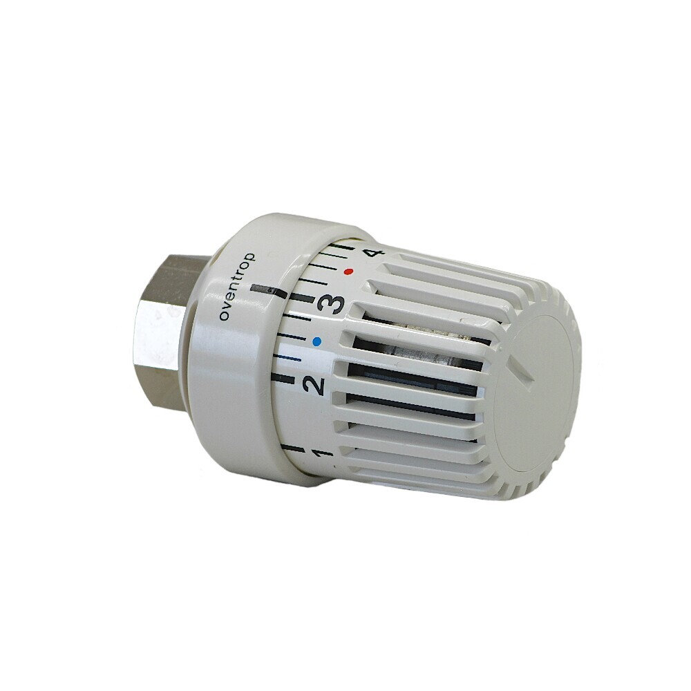 Oventrop Thermostat "Uni L", (M 30 X 1,0) Mit Flüssig-Fühler, Weiß, 1011401