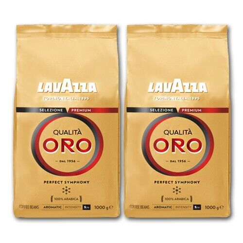 2 Kg Lavazza Qualità Oro Kaffeebohnen, Preis Ist Inklusive Kaffeesteuer