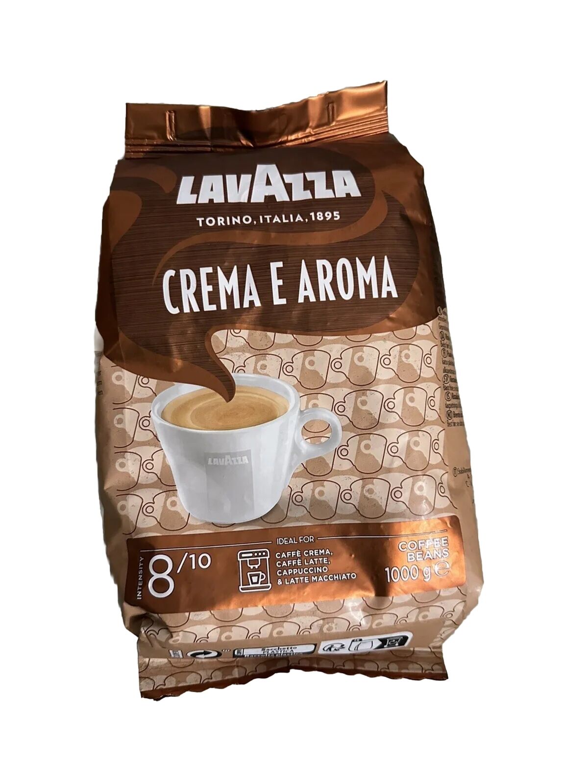 Lavazza Crema E Aroma Kaffee - Ganze Bohnen - 1000G