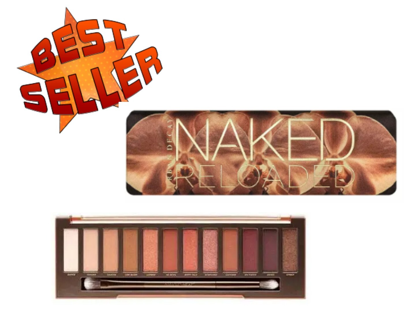 Urban Decay Naked Reloaded Eyeshadow Palette Lidschatten Matt Metallisch **Neu**