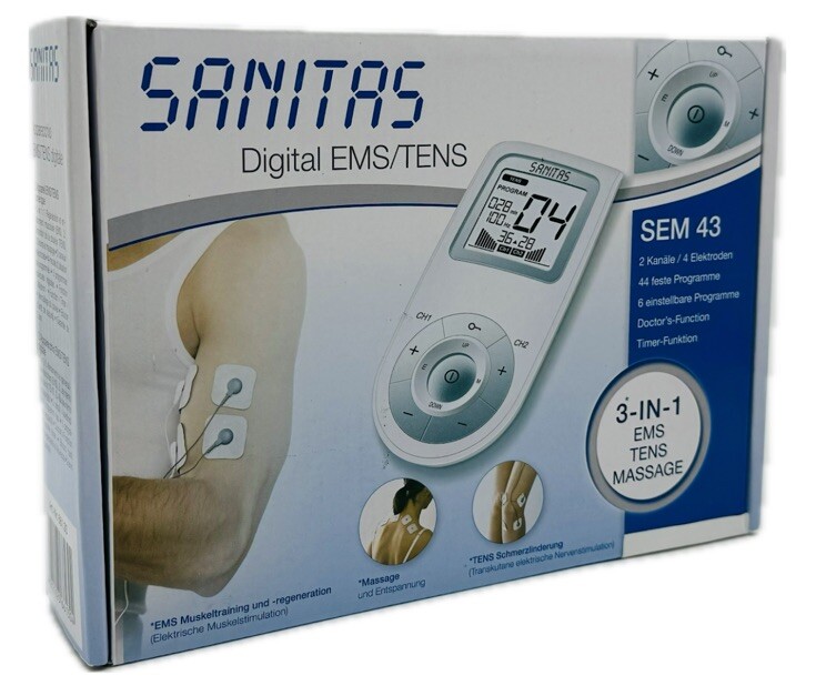 Sanitas Elektrostimulationsgerät Sem 44 Digital Ems/Tens 3-In-1