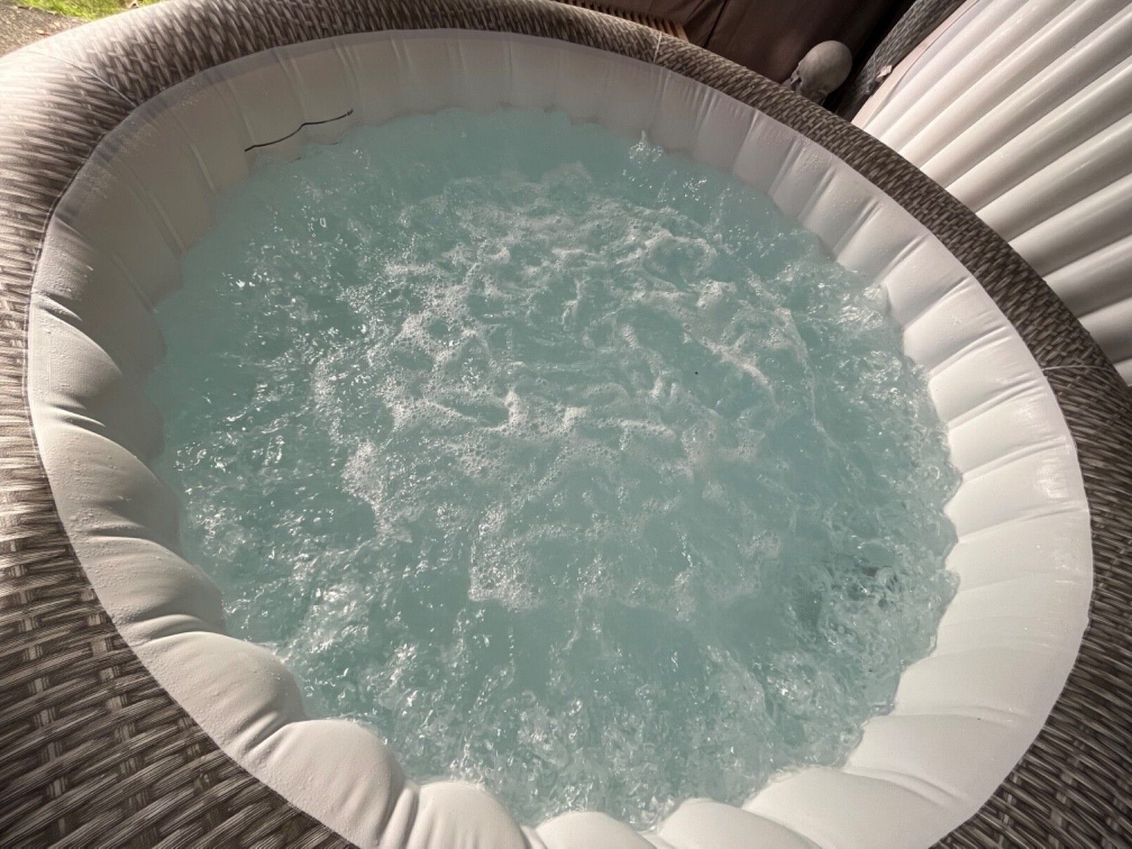 Lay-Z-Spa Honolulu Airjet Whirlpool - Lichtgrau, 196X71Cm (60019)
