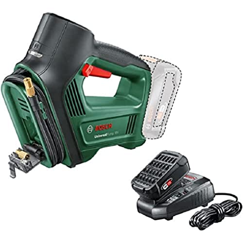 Bosch Bosch Bosch Elektrische Luftpumpe / Luftkompressor Universalpump 18V (Ohne Akku, 18 Volt System, Für Auto-, Motorrad- Und Fahrradreifen, 150 Psi