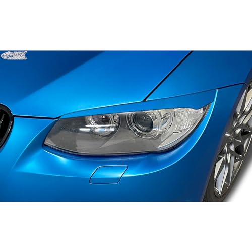 Scheinwerferblenden Kompatibel Mit Bmw 3Er E92/E93 Coupé/Cabrio 2010-2013 (Abs)