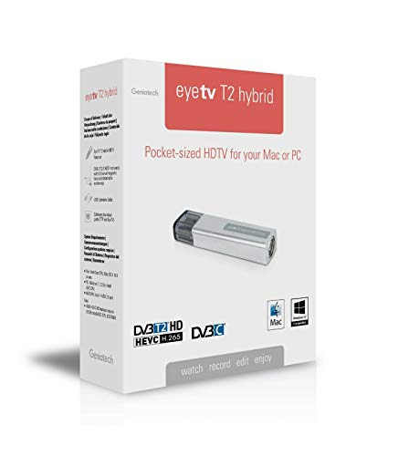 Geniatech Eyetv T2 Hybrid Signal Empfänger Dvb-T/T2/C Hd Hevc