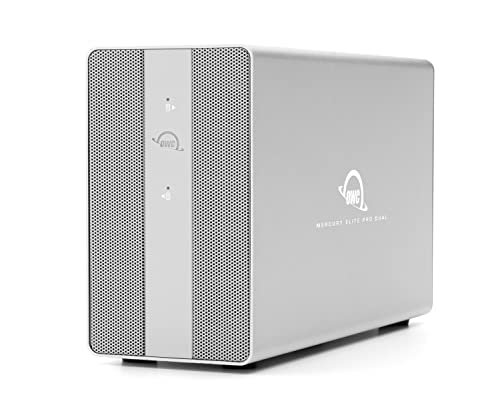 Owc Elite Pro Dual - Usb-C Raid Festplattengehäuse Owcmedch7T00 Mehrfarbig 0Tb