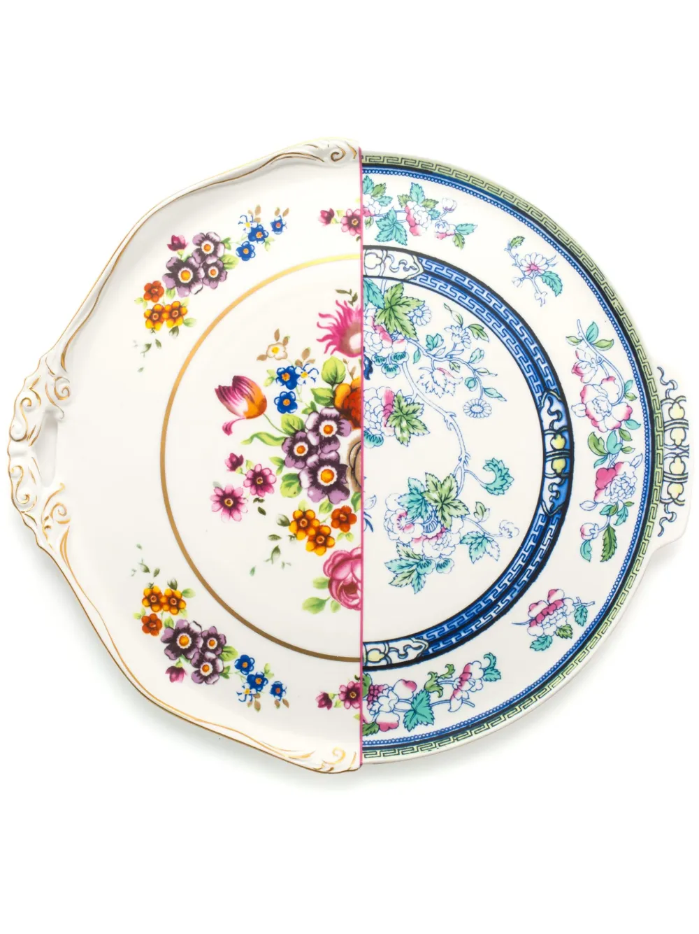 Seletti Vassoio rotondo Hybrid Dorotea (35cm) - Bianco