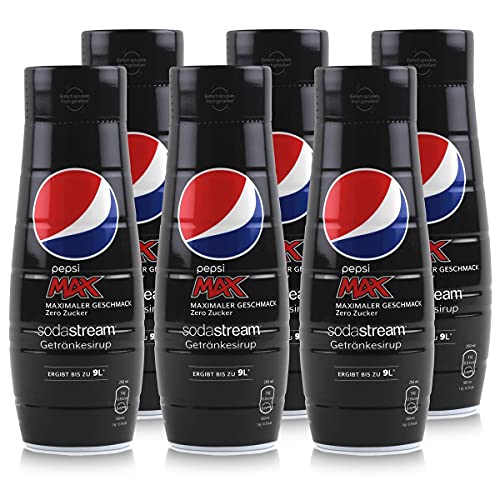 Sodastream - Pepsi Max Sirup - 6X 440Ml