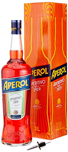 Aperol Aperitivo Mit Flaschenausgießer Mit Geschenkverpackung (1 X 3 L)