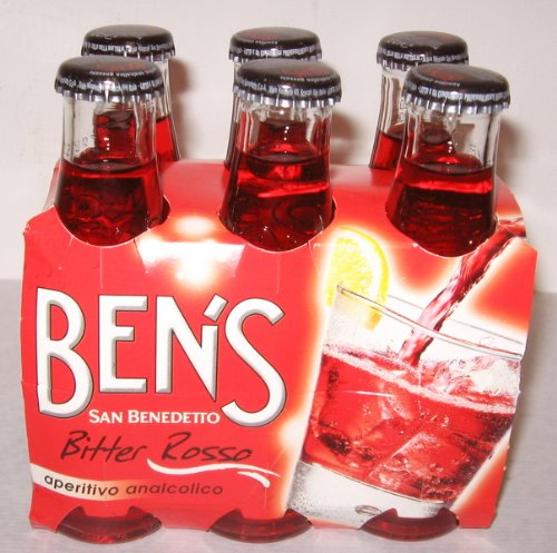 San Benedetto Ben`S Bitter Aperitif Rosso 6 X 98 Ml