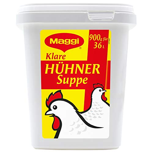 Maggi Klare Hühnersuppe, Sofort Löslich, 1Er Pack (1 X 900G Gastro Box)