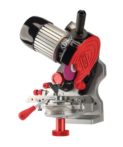 Oregon Professionelle 230V Tisch-/Wand Sägeketten Schleifmaschine , Für Alle Sägeketten Von Oregon, Stihl, Husqvarna Und Mehr, Kettensäge Schärfen - G