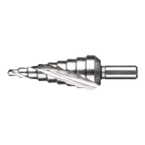 Pferd Hss Stufenbohrer | 9 Stufen Ø 4-20 Mm, 3-Flächenschaft-Ø 8 Mm | 25201037 – Zum Gratfreien Bohren