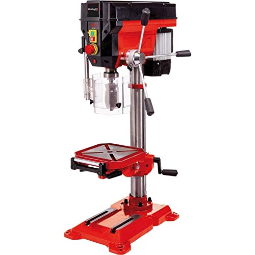 Einhell Säulenbohrmaschine Te-Bd 750 E (750 W, 450 - 2.500 Min-1, Induktionsmotor, Stufenlose Drehzahlregulierung, Schnellspannbohrfutter Von 1 - 16Mm