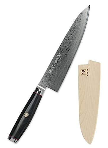 Yaxell Super Gou Ypsilon 193 Kochmesser Hp-Y-37200 Inkl. Holzscheide