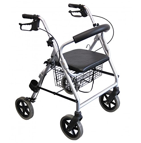 Trendmobil Leichtgewichtrollator Lr 56 Nur 6,7 Kg Rollator Inkl. Korb Und Stockhalterung - Pannensichere Pu Bereifung