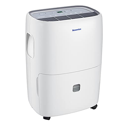 Newentor Luftentfeuchter 25L/Tag - 270W Stromsparender Luftentfeuchter - Für Räume Ca. 215M³/80M² - 10-Jährige Garantie - Raumentfeuchter Für Keller -