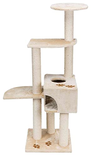 Trixie Großer, Moderner Katzenbaum "Kratzbaum Alicante, 142 Cm, Beige"- 43861
