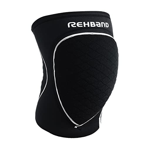 Rehband Knieschützer Für Volleyball, Handball & Hallensport, Neopren Knieschoner Komfortabel & Enganliegend, Sport-Knieprotektor Für Damen & Herren, F