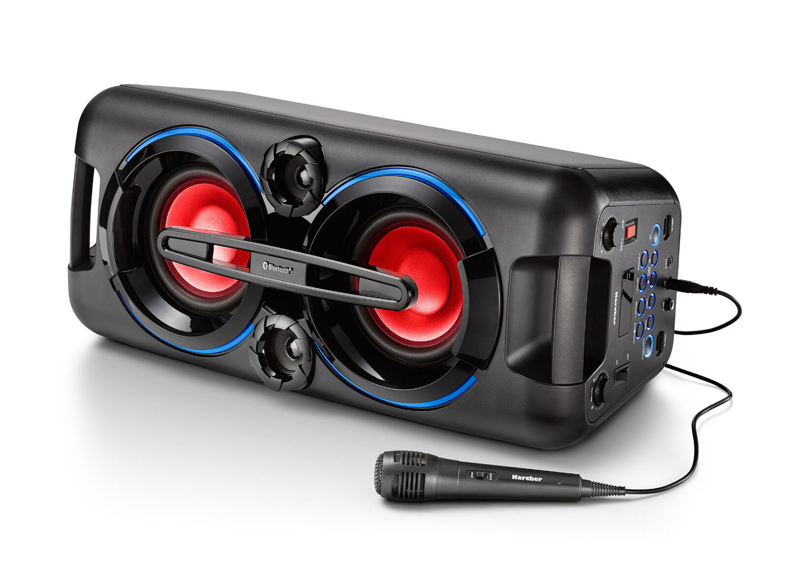 Karcher Ps 4460 Party Speaker - Bluetooth - Usb - 44 Watt Rms - Ukw Radio - Mp3