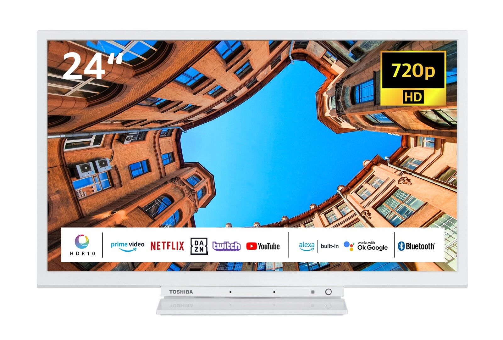 Toshiba 24Wk3C64Da/2 24 Zoll Fernseher Hd Smart Tv Alexa Built-In Triple-Tuner