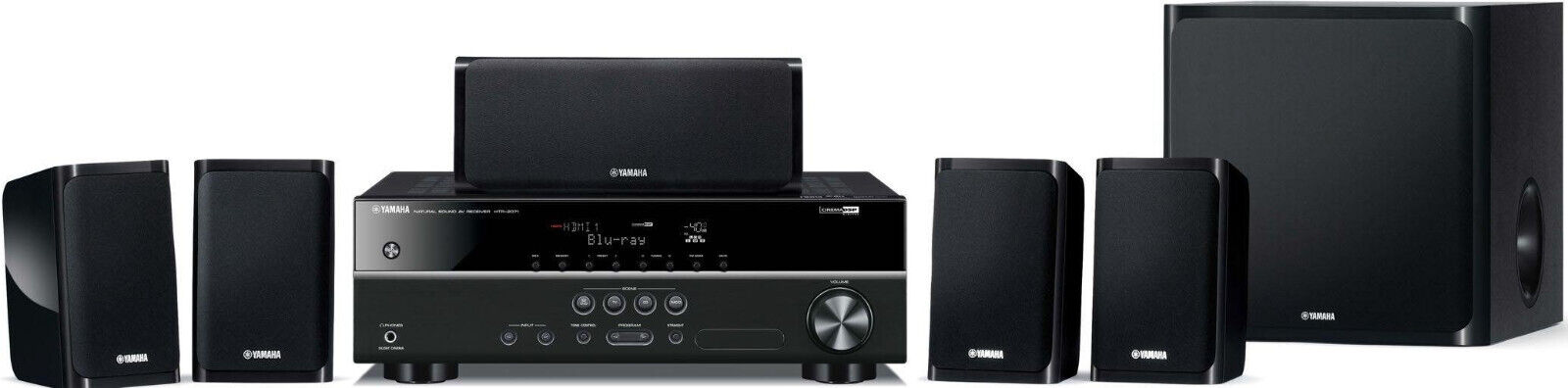 Yamaha Yht-1840 5.1 Heimkinosystem 600W 4K Ultra Hd Hdmi Dts Schwarz