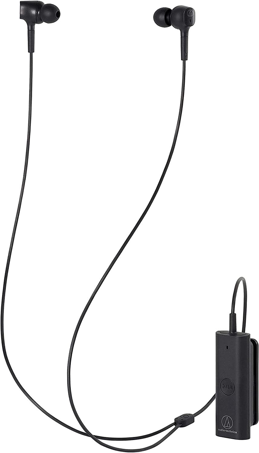 Audio-Technica Anc100Bt Kabelloser In-Ear Noise-Cancelling-Kopfhörer, Schwarz