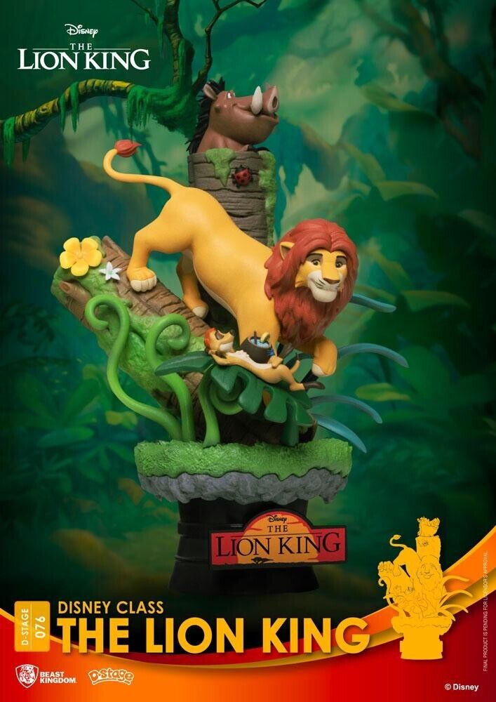 Disney Class Series D-Stage Pvc Diorama Der König Der Löwen 15 Cm