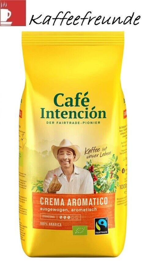 1Kg Darboven Café Intencion Kaffeebohnen Crema Arabica