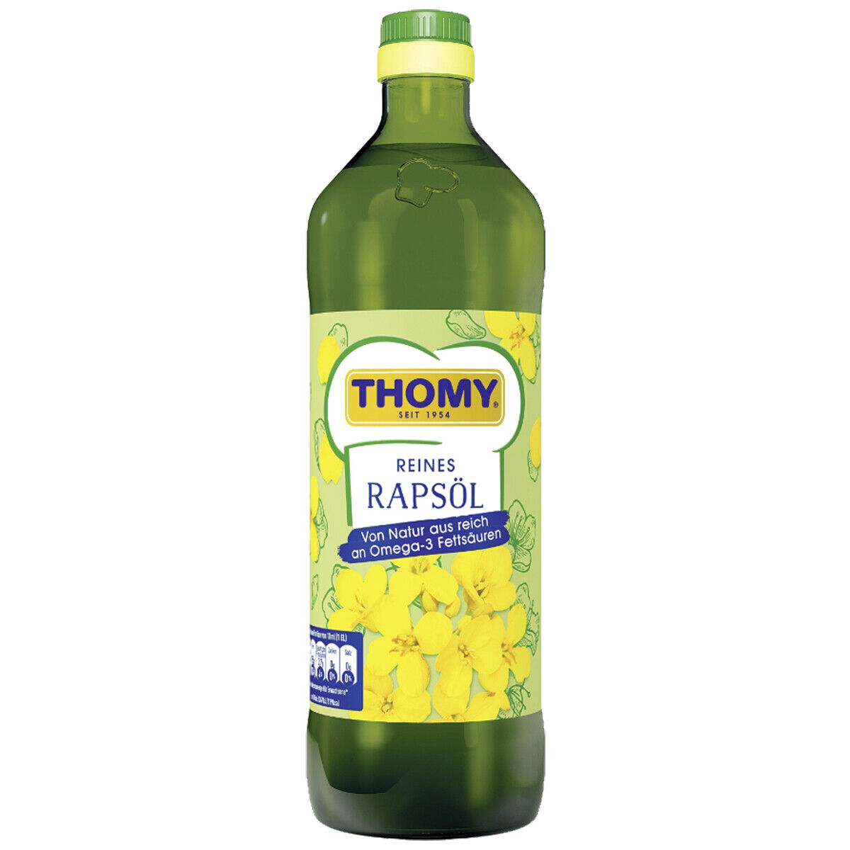 Thomy Reines Rapsöl Natürlich Reich An Omega 3 Fettsäuren 750Ml