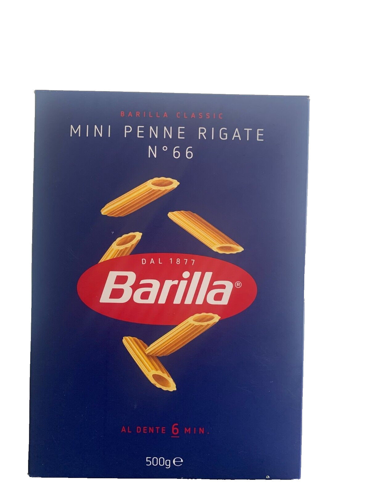 Barilla Pasta Nudeln Mini Penne Rigate N.66 500G
