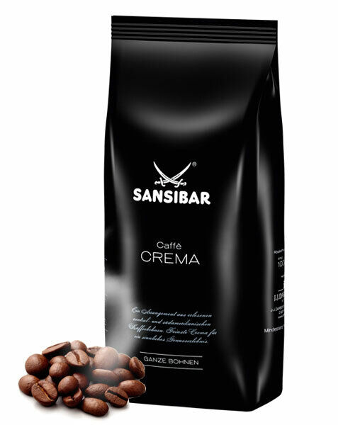 Kaffee Caffè Crema Von Sansibar, 1000G Bohnen